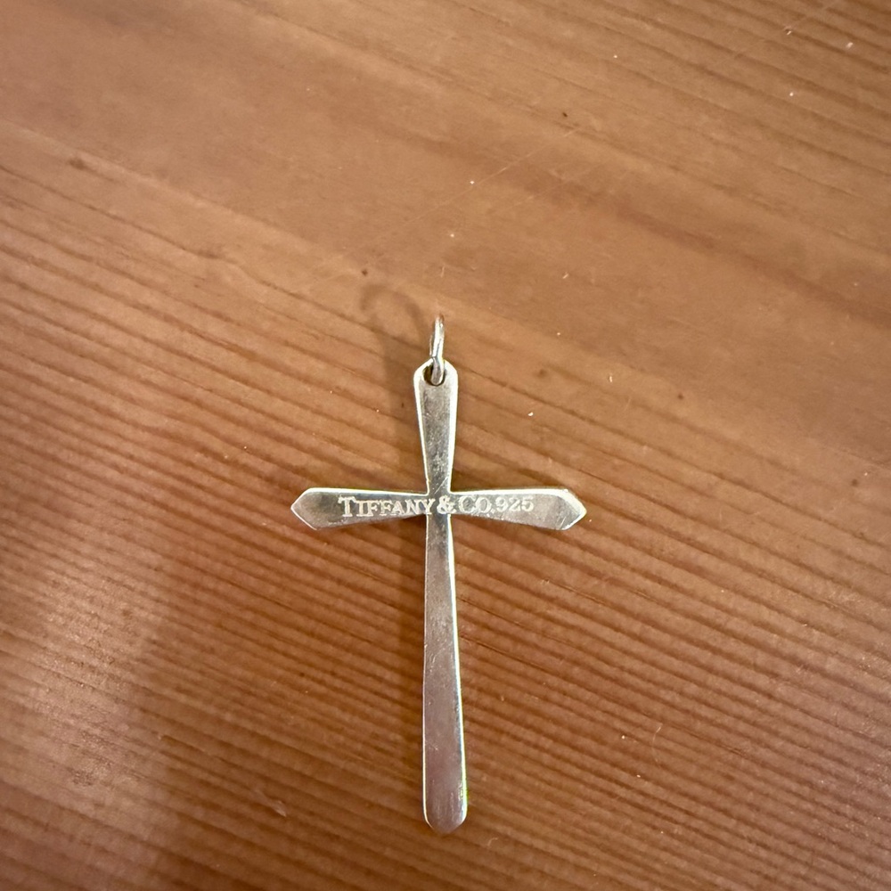 Tiffany & Co. Silver Cross Pendant